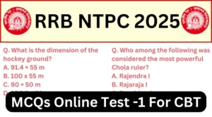 RRB NTPC 2025 Practice Set 1 (Hard Level) for CBT Exam